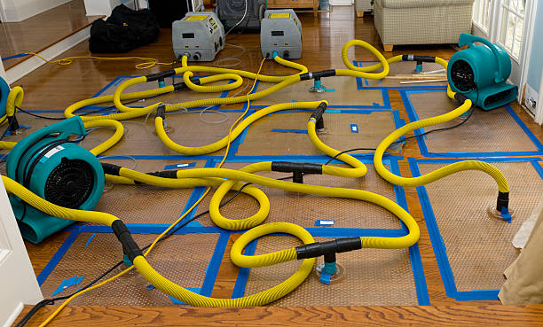 Professional Water Extraction technician working in North Stratford, NH
